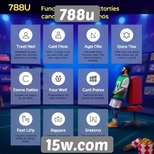 Análise das funcionalidades do site 788u para jogadores